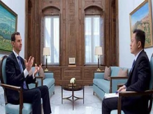 President Assad's Chinese PHOENIX TV Interview,  Arabic, March 11, 2017